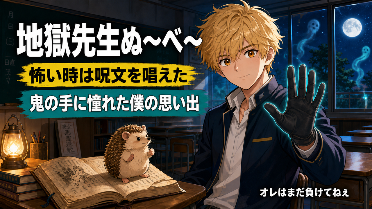 地獄先生ぬ〜べ〜紹介記事のアイキャッチ