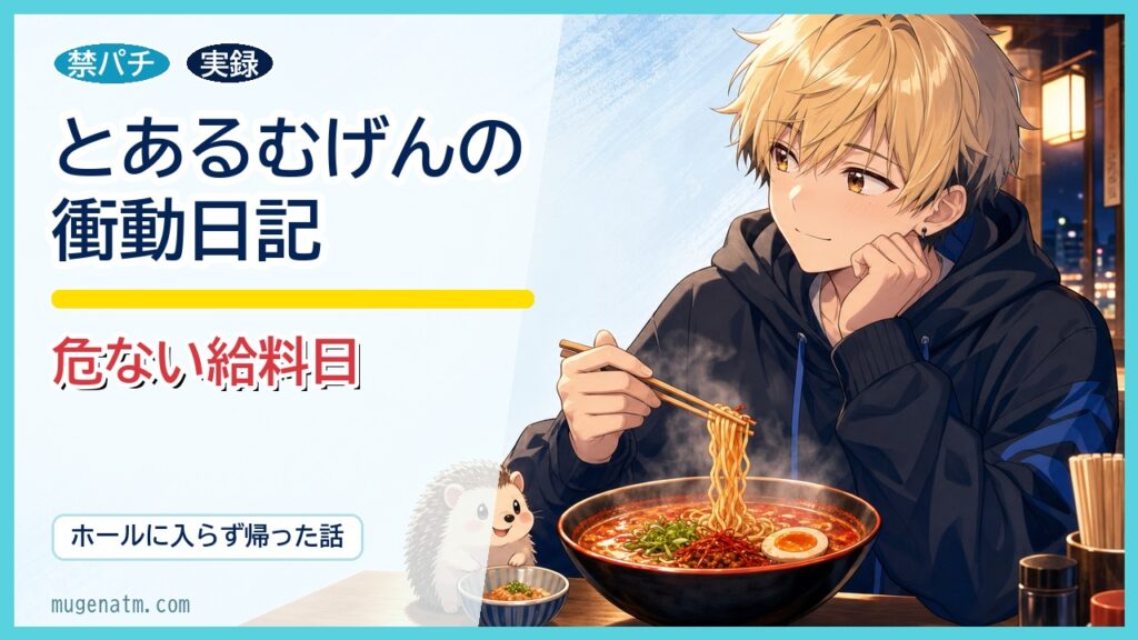 とあるむげんの衝動日記 危ない給料日のアイキャッチ