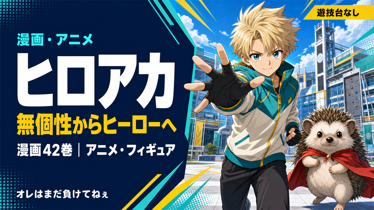 僕のヒーローアカデミア紹介記事のアイキャッチ